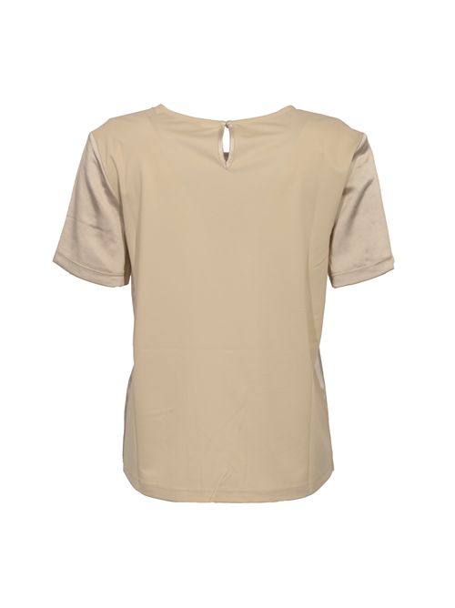 T-shirt Gilbert in raso e jersey Avorio WEEKEND MAX MARA | 2525946071600001